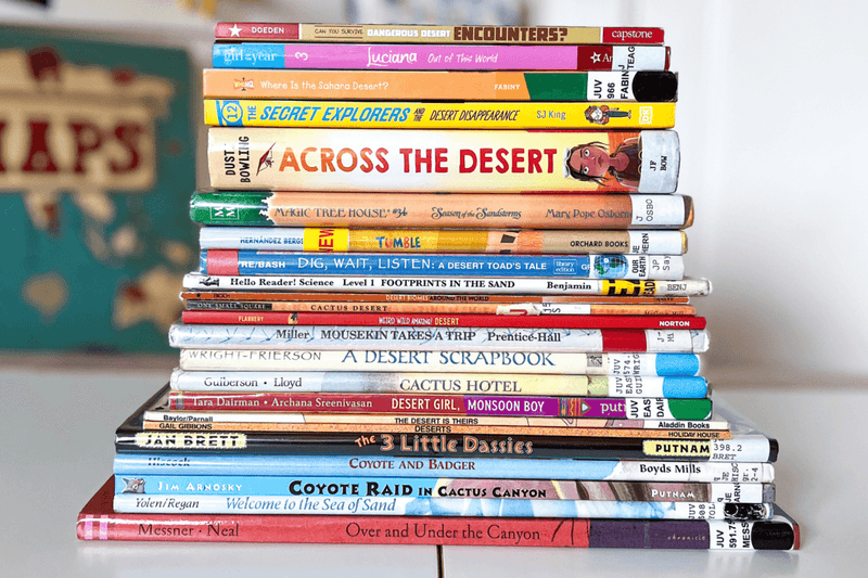 desert books library bookstack