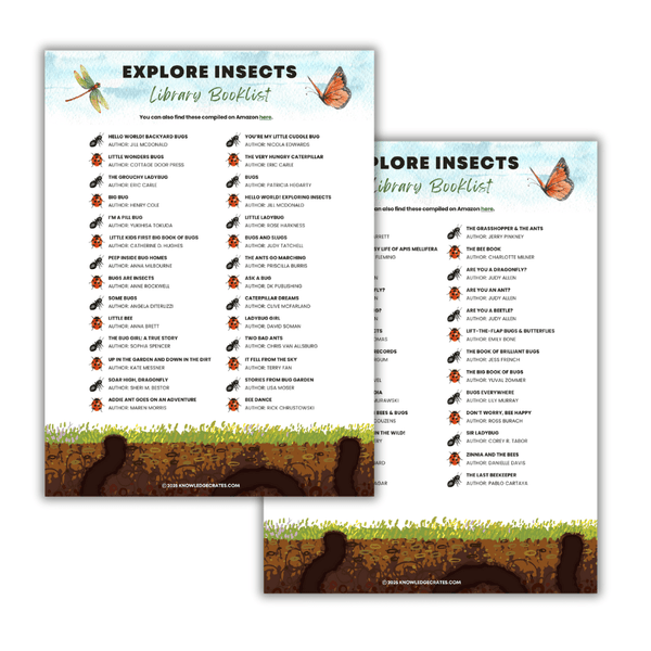 Explore Insects Library Book List - Knowledge Crates