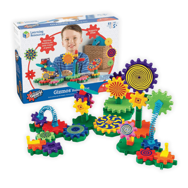 hand2mind Gears! Gears! Gears!® Gizmos Building Set - Knowledge Crates