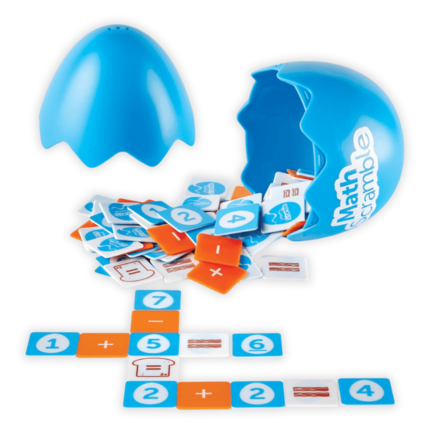 Learning Resources Math Scramble Game - Knowledge Crates