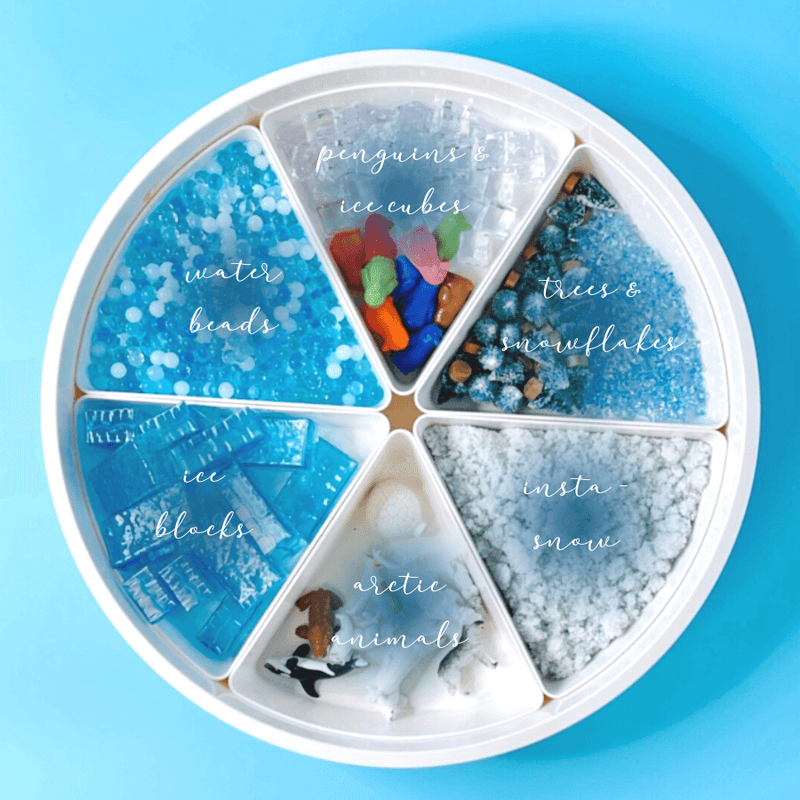 Creating a Winter Sensory Bin ❄️ - Knowledge Crates