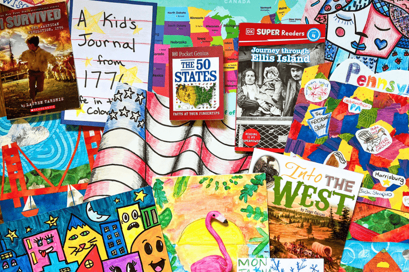 Explore the 50 States: Art Projects, Creative Writing, and Hands-On Activities for U.S. Geography - Knowledge Crates