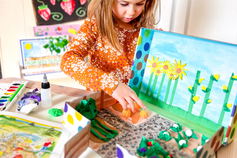 Gail Gibbons Spring Unit Study for Homeschool: Seeds, Plants, and More - Knowledge Crates