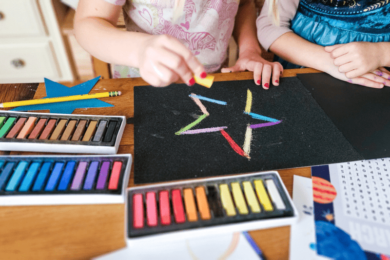 Space Crafts and Planet Art: A Hands-On Space Unit Study - Knowledge Crates