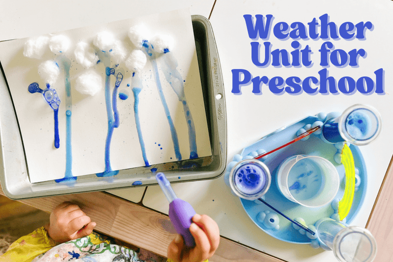 Weather Activities for Preschool: A Hands-On Homeschool Unit Study - Knowledge Crates