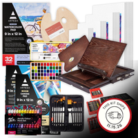 Acrylic & Watercolor Painting Kit for Teens (Ages 12+) | Knowledge Crates
