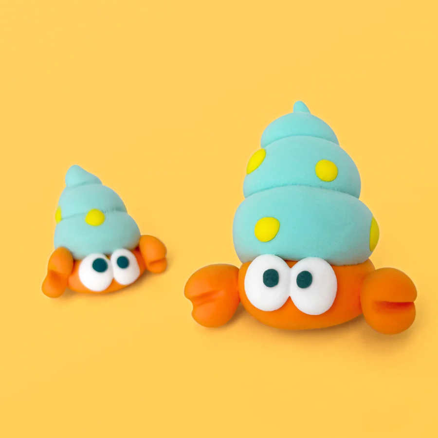 Claymoo Hermie the Crab Foam Clay Kit | Knowledge Crates