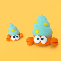 Claymoo Hermie the Crab Foam Clay Kit | Knowledge Crates