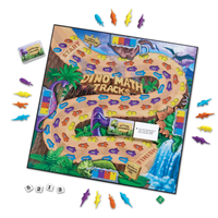 Dino Math Tracks Place Value Math Game for Kids | Knowledge Crates