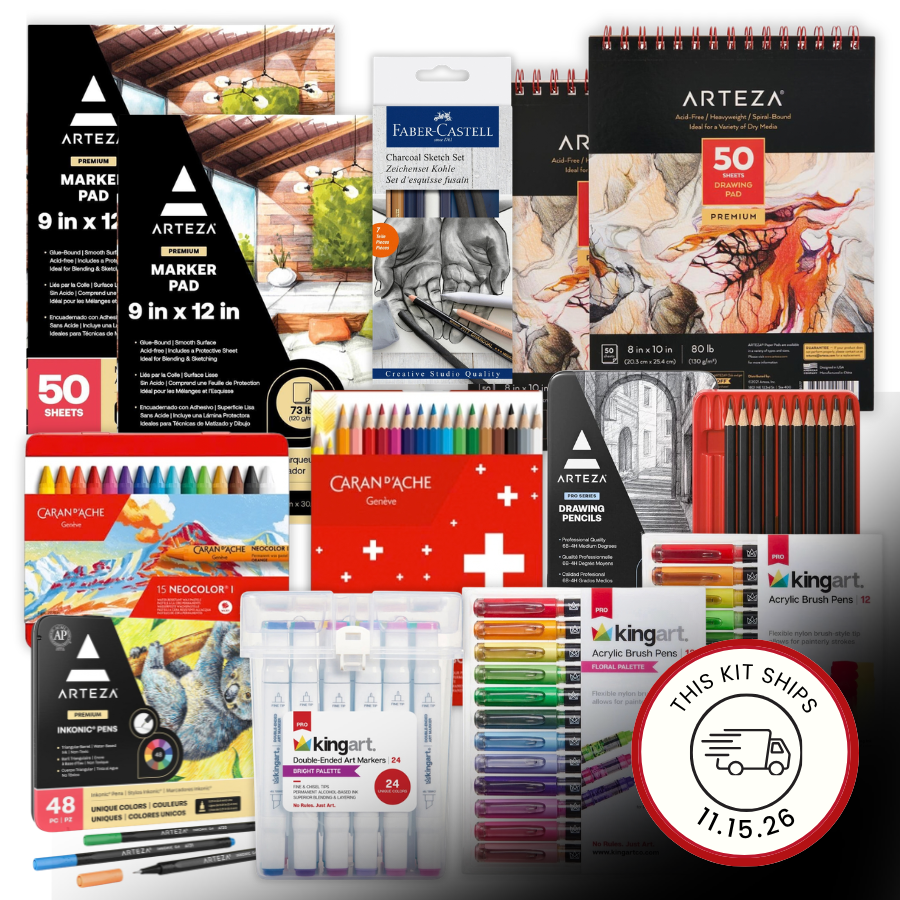 Pro Drawing & Illustration Kit for Teens (Ages 12+) | Knowledge Crates