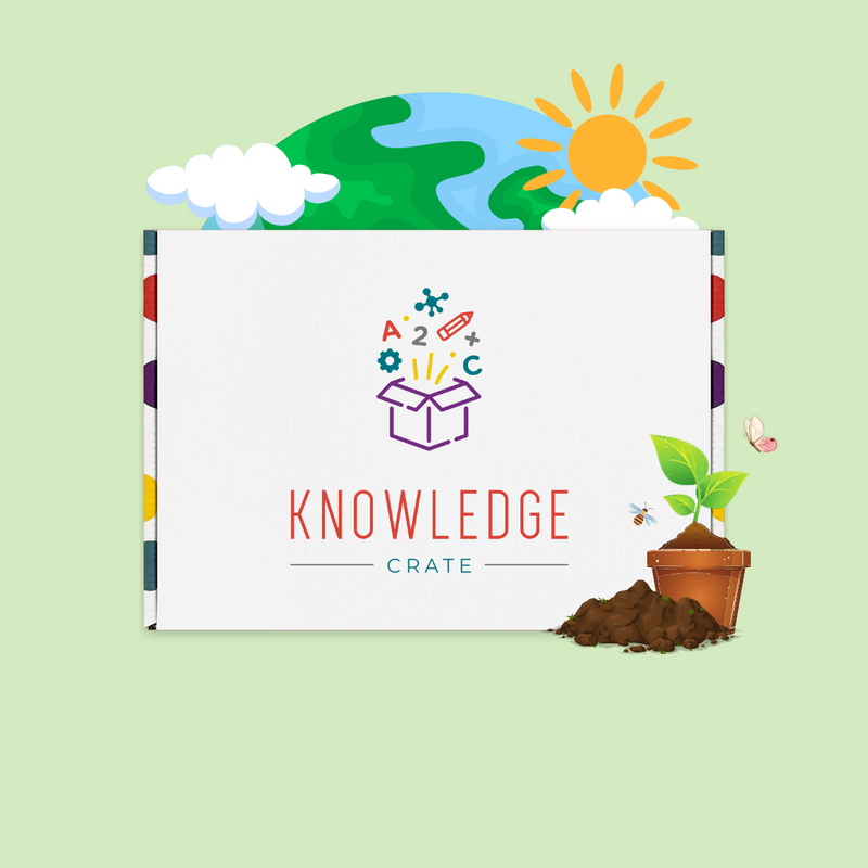 The preschool crate is for children ages three to five years. They ship four times per year in March, June, September, and December. The crate includes over 20 secular activities (not religious based), five children’s books, an activity guide and all the materials needed. 