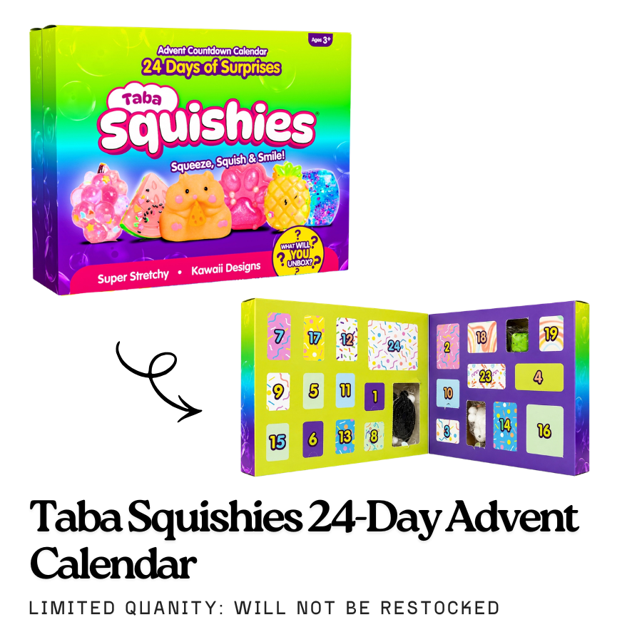 Taba Squishies 24-Day Advent Calendar | Knowledge Crates