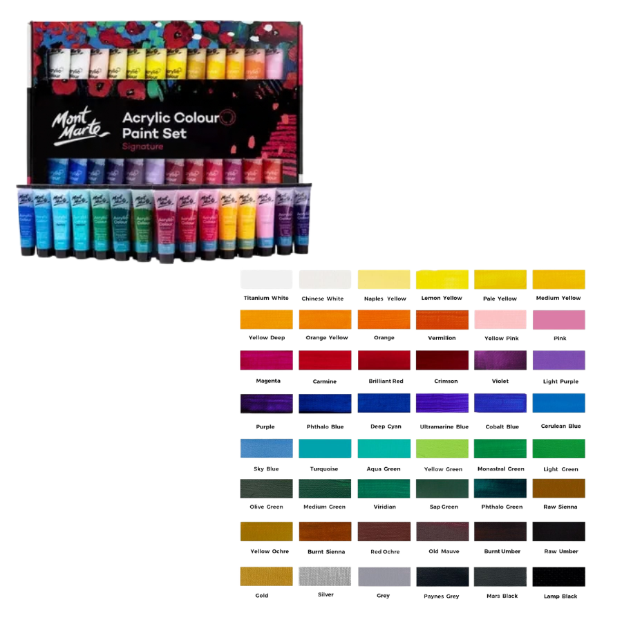 Acrylic & Watercolor Painting Kit for Teens (Ages 12+) | Knowledge Crates - Knowledge Crates