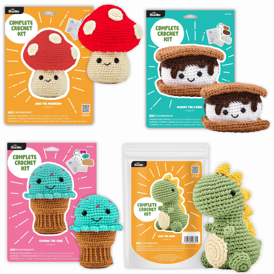 Amigurumi Crochet Creatures Collection Pack - Knowledge Crates