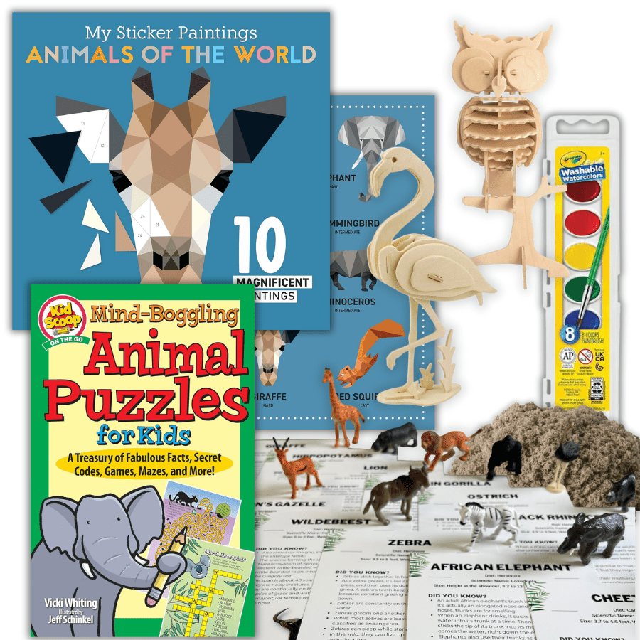 Animals of the World Activity Kit - Knowledge Crates
