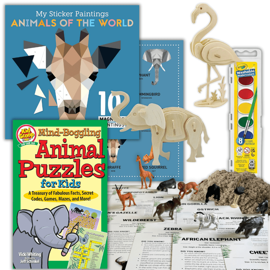 Animals of the World Activity Kit - Knowledge Crates