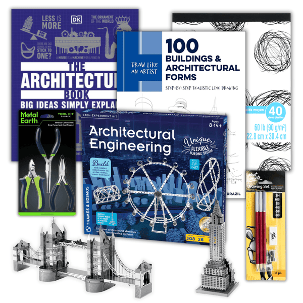 Architectural Engineering Kit for Teens | Knowledge Crates - Knowledge Crates
