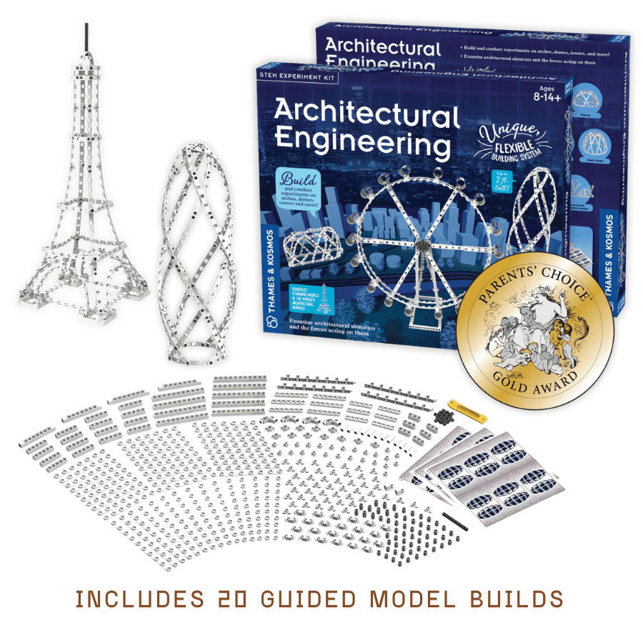 Engineering Building Kit Architecture & Engineering Kit for Teens | Knowledge Crates
