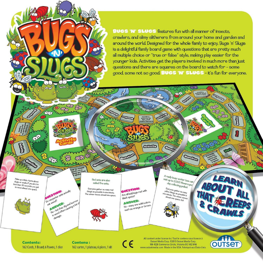 Bugs 'N' Slugs Board Game | Outset Media | Knowledge Crates - Knowledge Crates