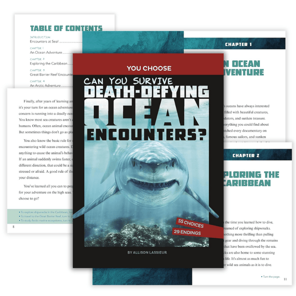 Can You Survive Death - defying Ocean Encounters?: A Wilderness Adventure - Knowledge Crates