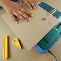 ChompShop ChompSaw Maker Bundle – Cardboard Construction Tool for Kids - Knowledge Crates