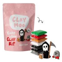 Claymoo Creep It Grim Reaper Foam Clay Kit - Knowledge Crates