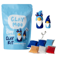 Claymoo Gnome Sweet Gnome Ornament Foam Clay Kit - Knowledge Crates