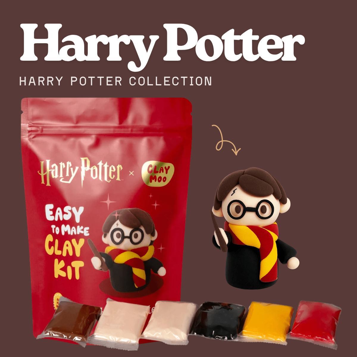 Claymoo Harry Potter™ Foam Clay Kit - Knowledge Crates