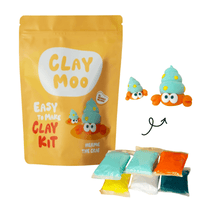Claymoo Hermie the Crab Foam Clay Kit - Knowledge Crates
