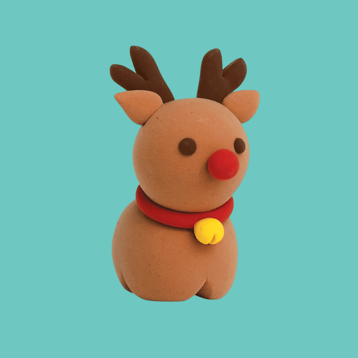 Claymoo Oh Deer Ornament Foam Clay Kit - Knowledge Crates