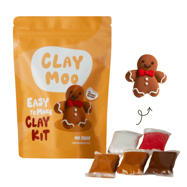 Claymoo Oh Snap Ornament Foam Clay Kit - Knowledge Crates