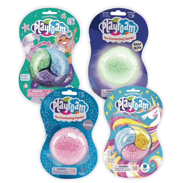Educational Insights Jumbo Playfoam Jumbo Pods Set of 4 Special Edition - Knowledge Crates