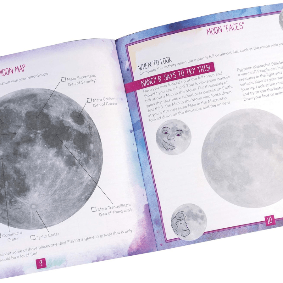 Educational Insights Nancy B's Science Club MoonScope & Sky Gazer's Activity Journal - Knowledge Crates