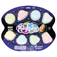 Educational Insights Playfoam Glow in the Dark 8 - Pack, Fidget & Sensory Toy - Knowledge Crates