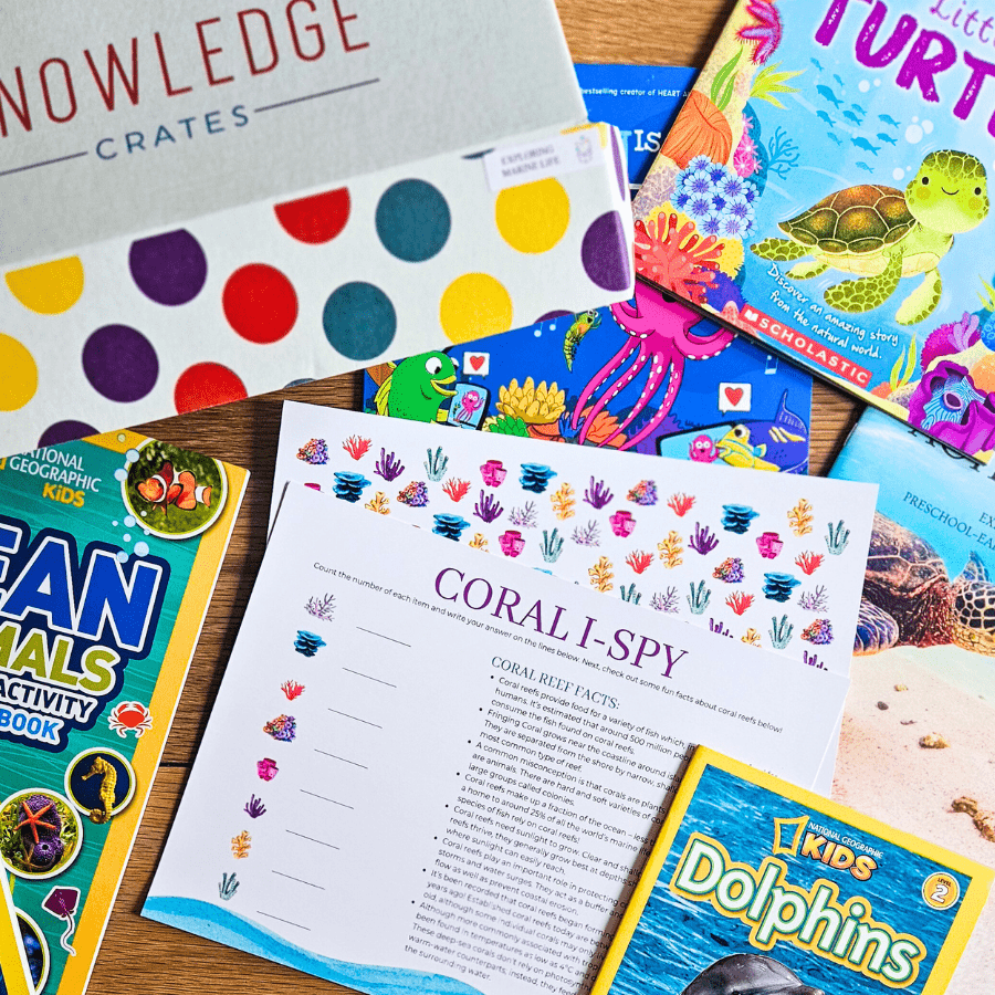 Explore Marine Life Preschool - Early Elementary Unit Study - Knowledge Crates