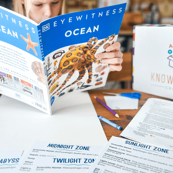 Ocean Unit Study for Elementary Homeschool Book