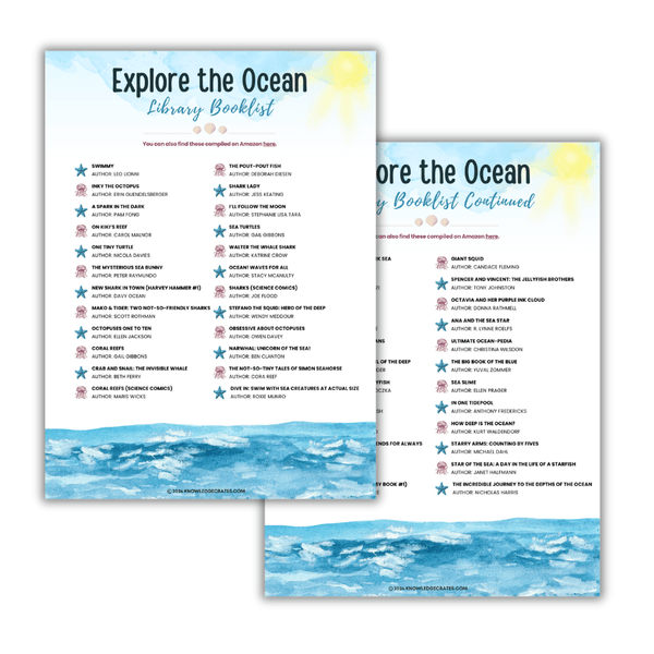 Explore the Ocean Library Book List - Knowledge Crates