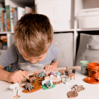 Forest Animal Sensory Play Woodlands Unit Study for Elementary Homeschool