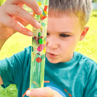 Bubble wand craft for weather unit study for elementary homeschool