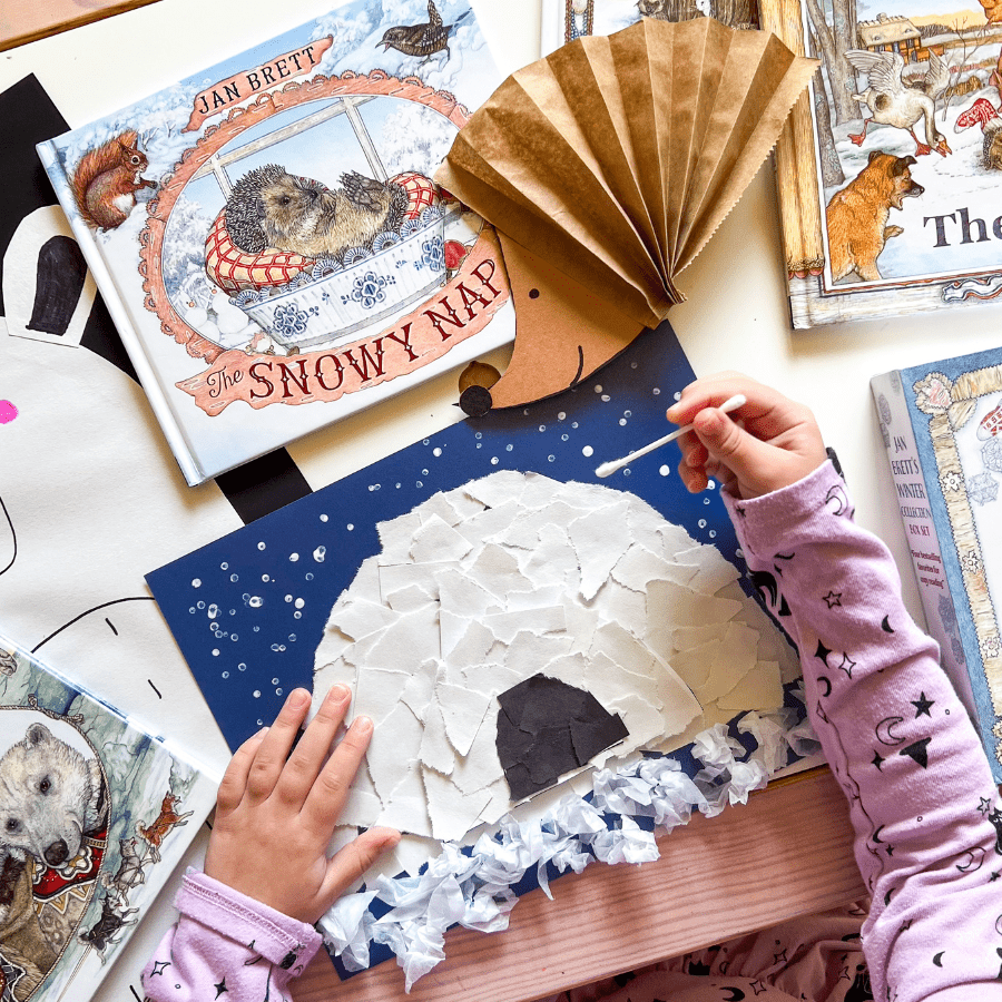 Explore Winter with Jan Brett: Preschool - Early Elementary Unit Study - Knowledge Crates