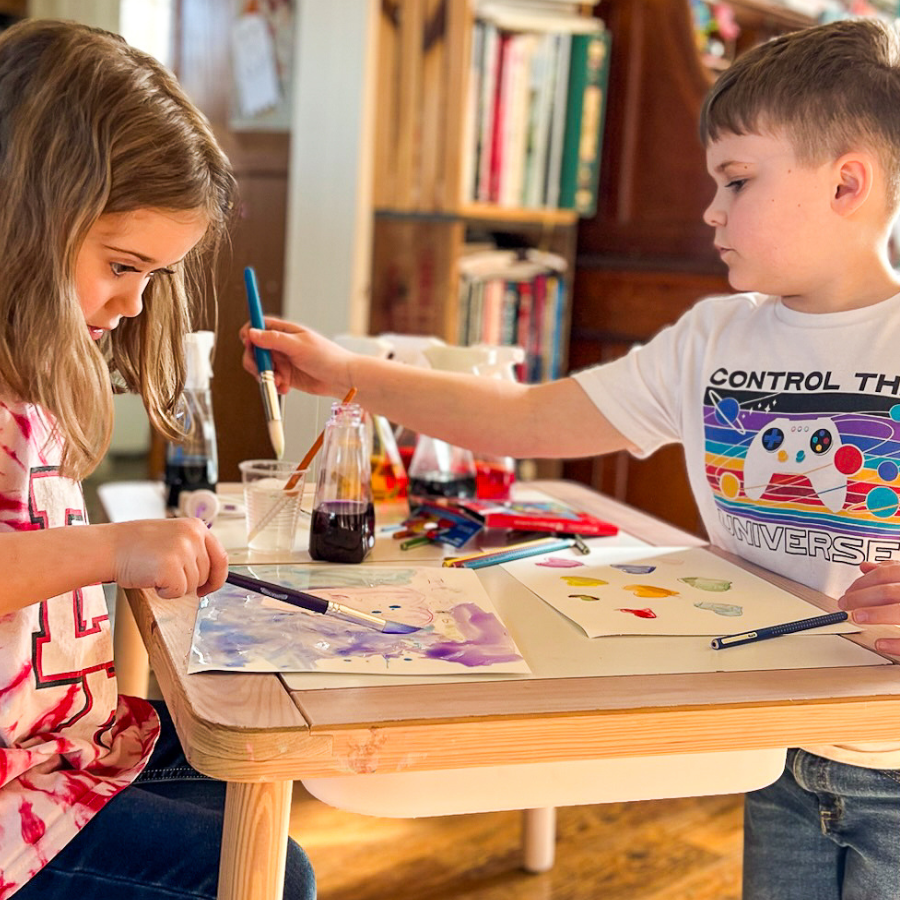 Exploring Watercolors: Hands - On Art Kit | Knowledge Crates - Knowledge Crates