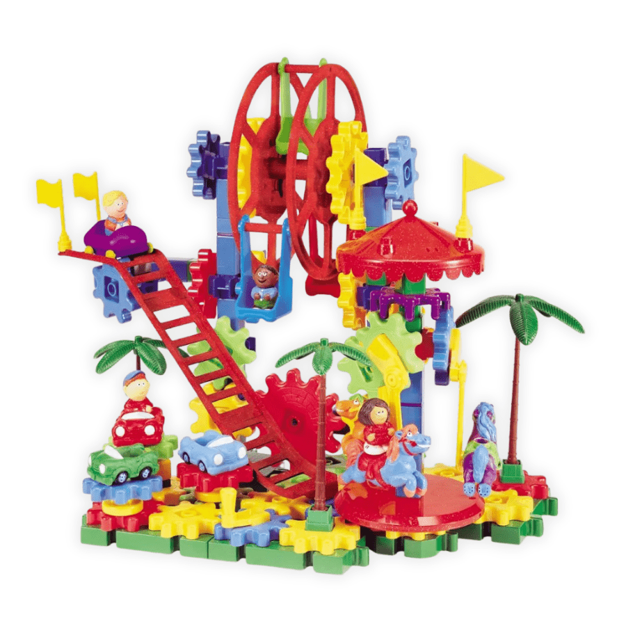 Gears! Gears! Gears!® Dizzy Fun Land™ Motorized Building Set Learning Resources - Knowledge Crates