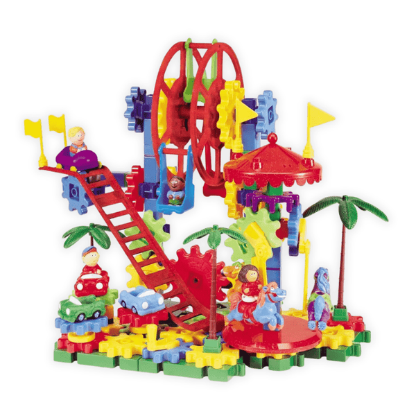 Gears! Gears! Gears!® Dizzy Fun Land™ Motorized Building Set Learning Resources - Knowledge Crates