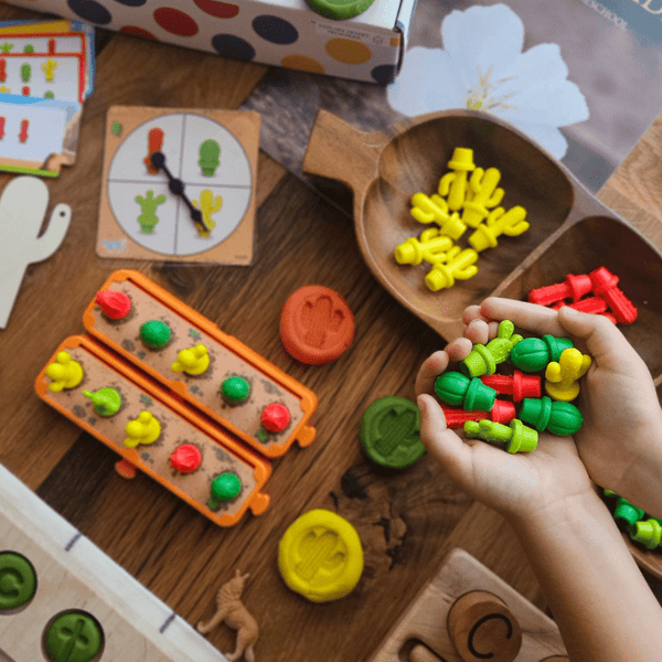 hand2mind Cactus Counting Desert Math Activity Set - Knowledge Crates