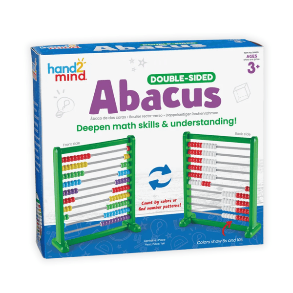 hand2mind Double - Sided Abacus - Knowledge Crates