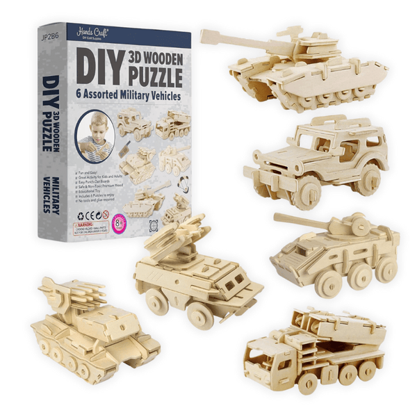 Hands Craft DIY Military Puzzle Set - Knowledge Crates