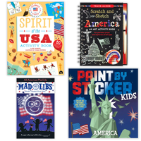 Kids Celebrate America Activity Books Bundle - Knowledge Crates