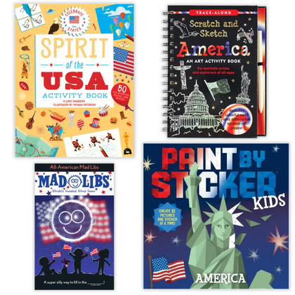 Kids Celebrate America Activity Books Bundle - Knowledge Crates