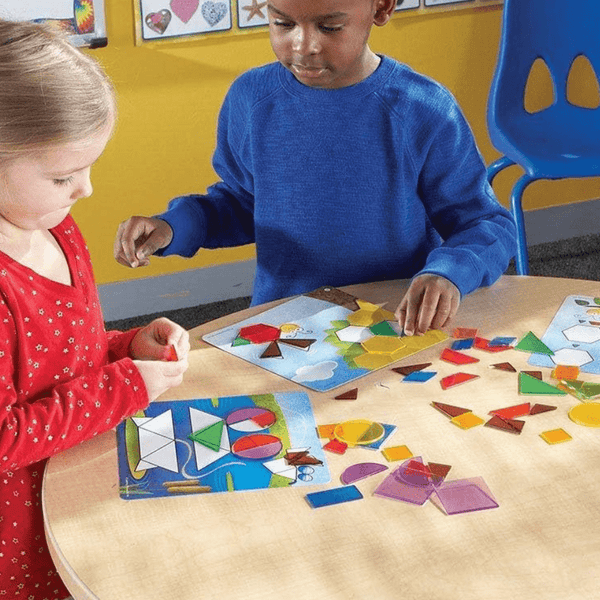 Learning Resources LER1762 Shapes - Don't Bug Me - Geometry Activity Set - Knowledge Crates