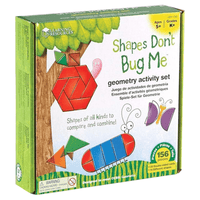 Learning Resources LER1762 Shapes - Don't Bug Me - Geometry Activity Set - Knowledge Crates